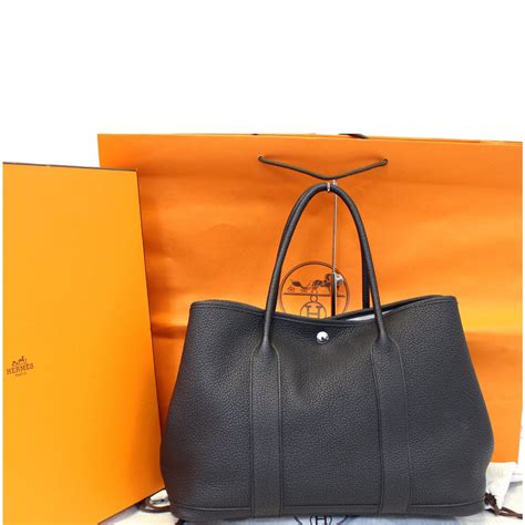 hermes leather garden party medium bag price|hermes garden party bag organizer.